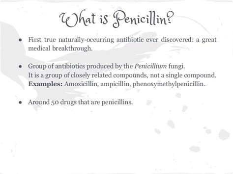 Penicillin Production