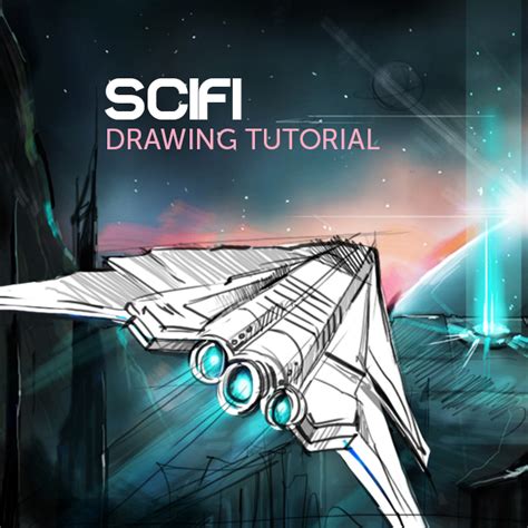 How To Draw Sci Fi Scene With Picsarts Drawing Tools Picsart Blog