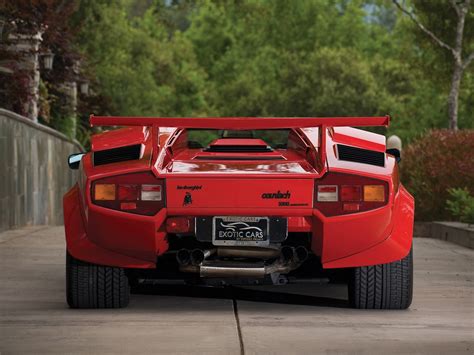 Countach 1080P Supercar Classic 1985 Supercars Lamborghini