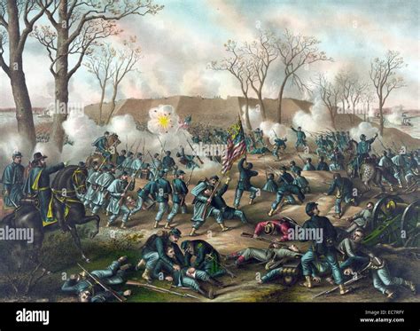 Battle of Fort Donelson; Capture of General S.B. Buckner and his army ...