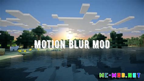 Motion Blur Mod (1.19.4, 1.19.2) - Mc-Mod.Net