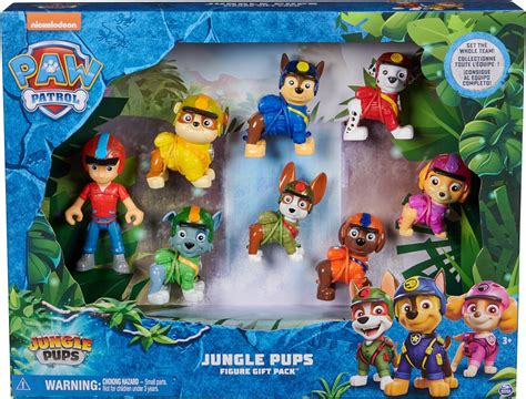 Paw Patrol Jungle Pups Multipack Figurines