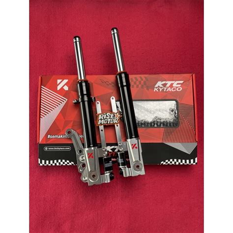 Jual Shock Depan Ktc Kytaco Aerox Hitam Sff Shopee Indonesia