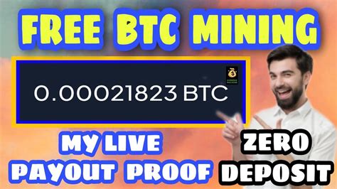 MY LIVE WITHDRAWAL PROOF ZERO DEPOSIT FREE BTC MINING 100