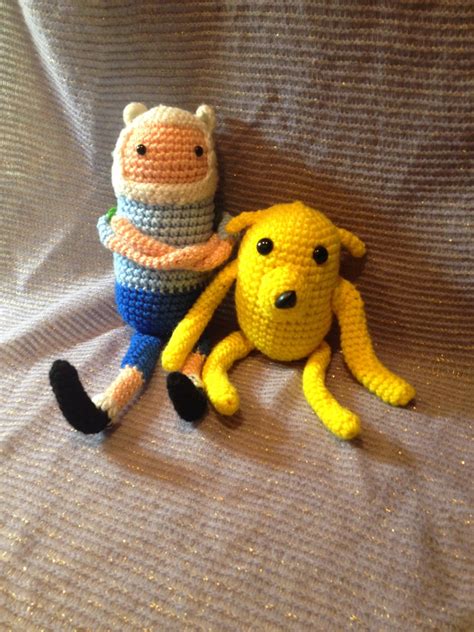 Finn and Jake Adventure Time Inspired Crochet Plushies | Etsy