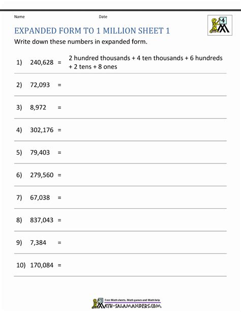 Expanded Notation Worksheets Inspirational 3 Digit Expanded Form