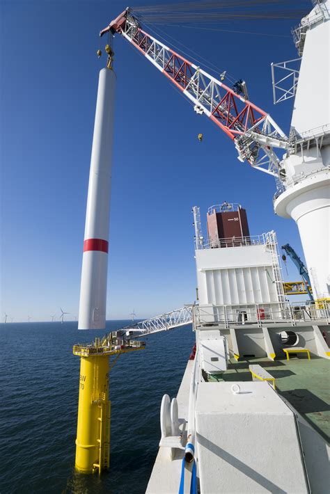 Offshore Wind Farm Borkum Riffgrund Germany Jan De Nul