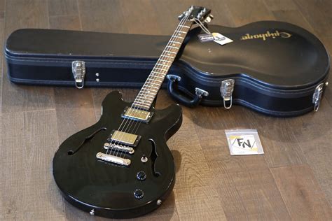 Gibson Es Studio Semi Hollow Electric Guitar Ebony Knob