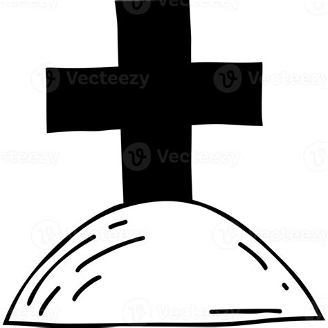 Grab Mit Kreuz 16474819 PNG