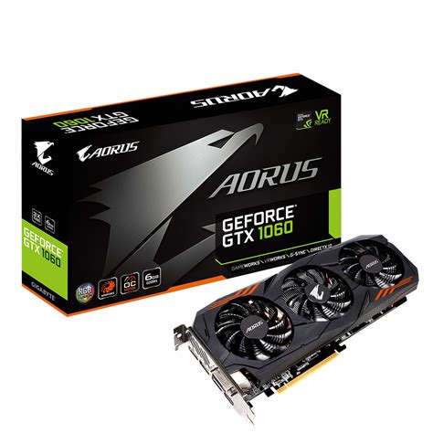 Aorus Geforce® Gtx 1060 6g｜aorus 技嘉科技