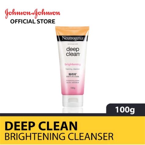 Neutrogena Deep Clean Brightening Foaming Cleanser 100g Shopee Malaysia