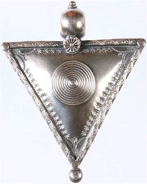 Sterling Yoni Pendant Exotic India Art