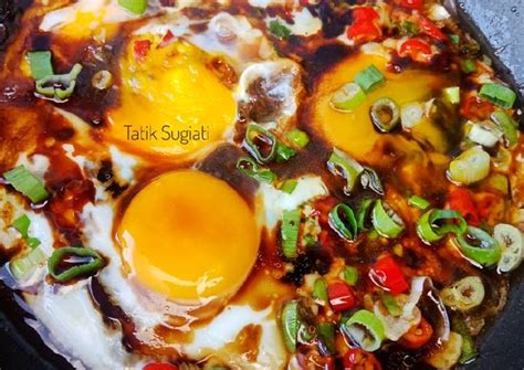 Resep Telur Ceplok Kecap Oleh Tatik Sugiati Cookpad