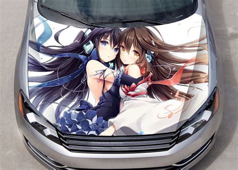 Anime Girl Decal Car - Anime Nations