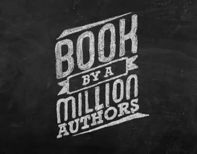 The Book by a Million Authors, by The Digital Invaders. | Behance