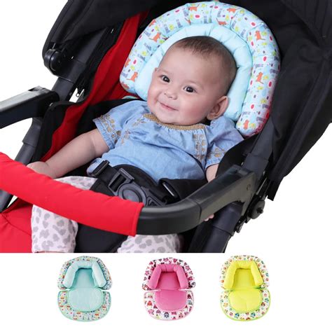 Baby Stroller Pillow mat Comfortable Infant Sleep Position Pillow Baby Sleeping Anti Roll ...