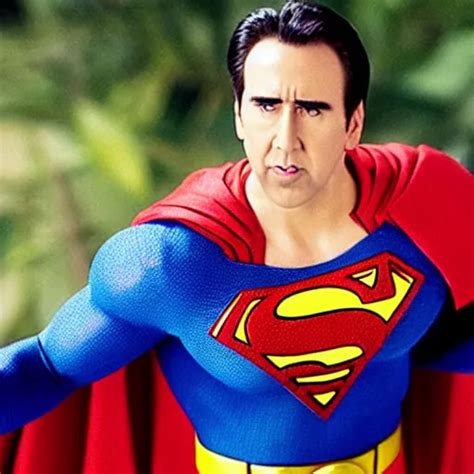 Nicholas Cage As Superman Stable Diffusion OpenArt