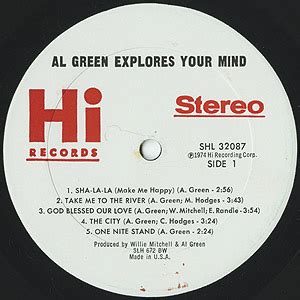 Al Green Explores Your Mind Lp Hi Us Ex Vg Ph Soul