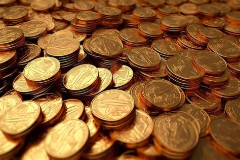 Premium Ai Image Photo Of Many Gold Coins