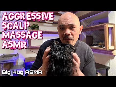 ASMR Fast Mic Scratching Aggressive Scalp Massage With Real Hair