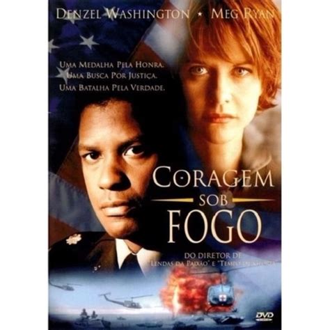 Dvd Coragem Sob Fogo Denzel Washington E Meg Ryan Original Shopee