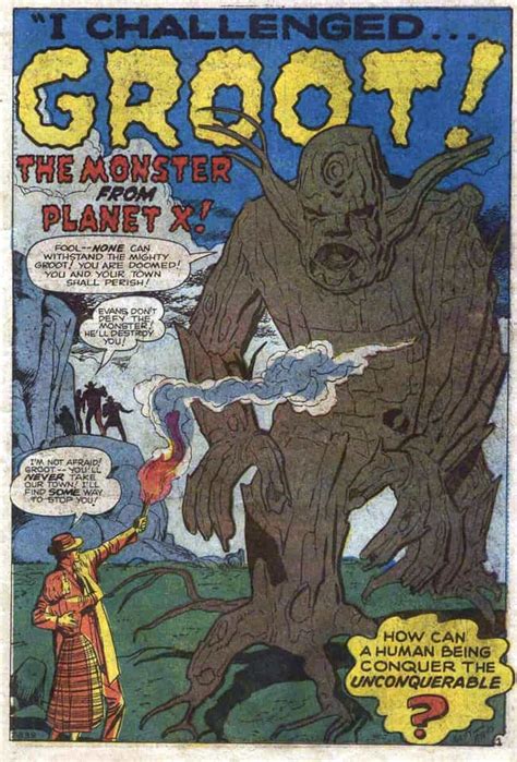 The Comic Book History Of Groot