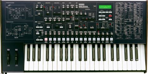 Korg MS-2000 Virtual Analog synth - The Prodigy equipment - The Prodigy