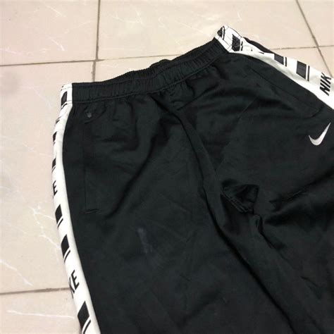 Vintage Nike Side Tape Tracksuit Pants Mens Fashion Bottoms Joggers On Carousell