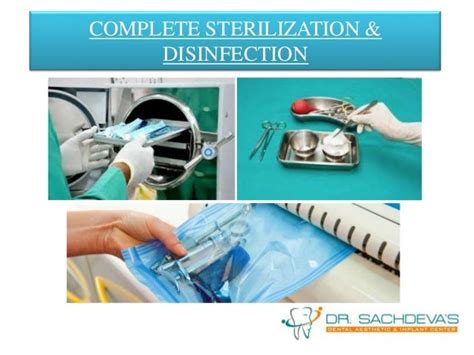 Complete Sterilization And Disinfection