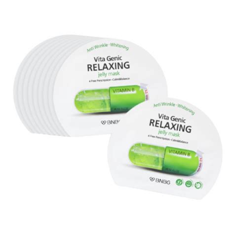 Shop BNBG Vita Genic Relaxing Jelly Mask 10pcs Stylevana