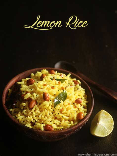 Lemon Rice Recipe Easy Lemon Rice Recipe