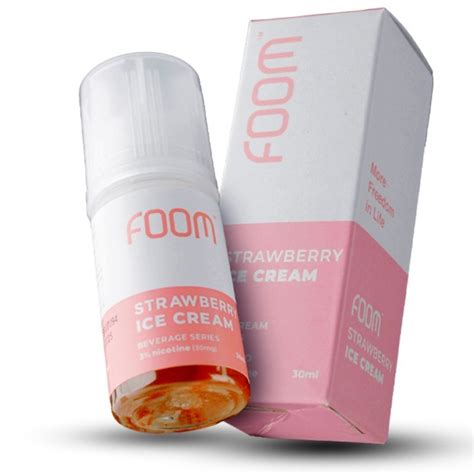 Jual Foom Strawberry Ice Cream Salt Nic Ml By Foom Lab Global