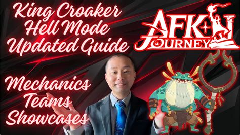 King Croaker Hell Mode Updated Guide AFK Journey YouTube