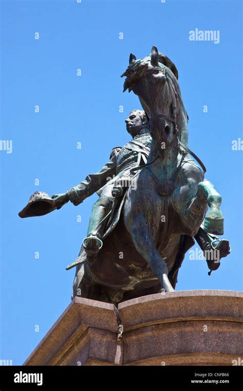 Statue Of Captain General Gerardo Barrios San Salvador El Salvador