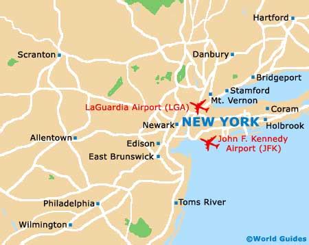 Map of New York LaGuardia Airport (LGA): Orientation and Maps for LGA ...