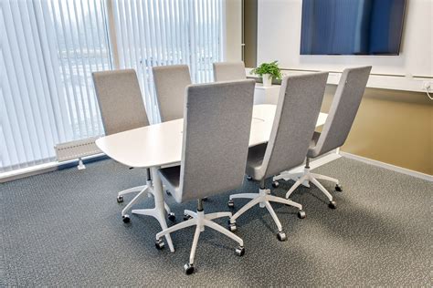 Hidetech Table With Built In Technology For Conference Rooms Efg