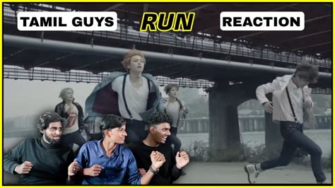 Tamil Guys Reacts to BTS 방탄소년단 RUN Official MV YouTube