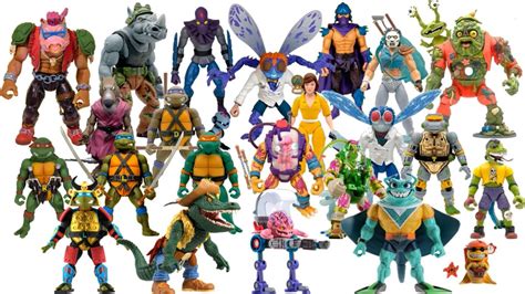 Every Neca Tmnt Teenage Mutant Ninja Turtles Cartoon Comparison List