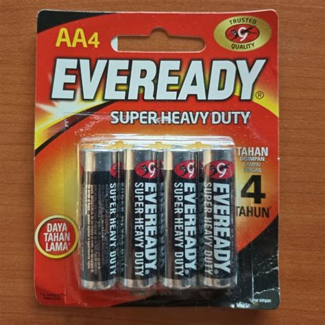 Eveready AA Battery 4pcs Pack Lazada