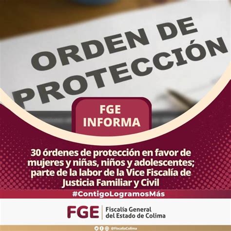 30 órdenes De Protección En Favor De Mujeres Y Niñas Niños Y