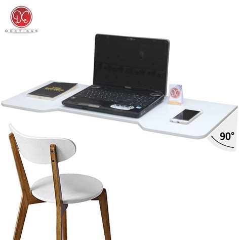 Jual Dections Meja Lipat Laptop Tempel Dinding 100x40cm Floating Desk