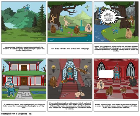 Monkey King Storyboard By 9e27a66b