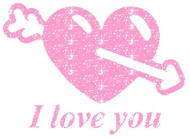 I Love You I Love You Glitter Sticker - I love you I love you glitter ...