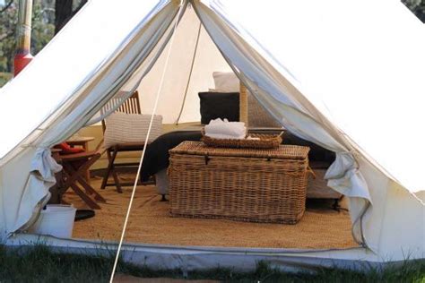 Inside Our Bell Tents Cosy Tents