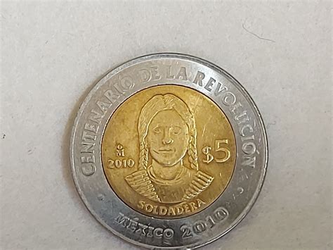 Moneda Conmemorativa Pesos Soldadera Mercado Libre