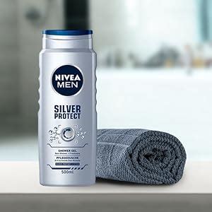 NIVEA MEN 3in1 Shower Gel Active Clean Charcoal Woody Scent 3x500ml