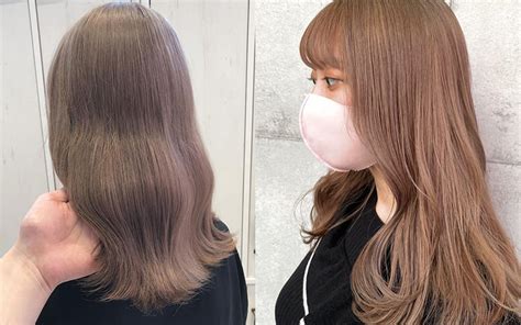 【明るめ・暗め】ベージュカラーで柔らかく透明感のあるモテ髪色に♡トレンドヘアカラーカタログ│美容室・美容院leeリー