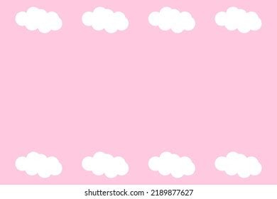 Pastel Color Background Clouds Stock Vector (Royalty Free) 2189877627 ...