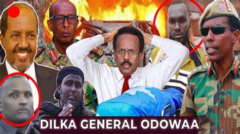 DEGDEG Damuljadiid Oo Shirqool Ku Dishay Gen Odowa MD Farmajo Fahad Oo