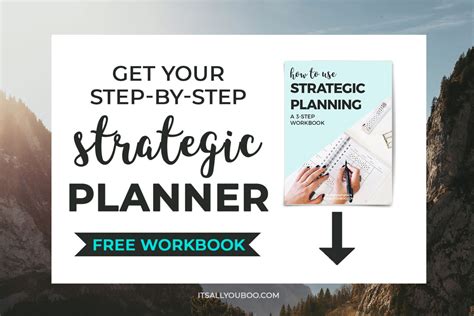 Free Strategic Planning Workbook